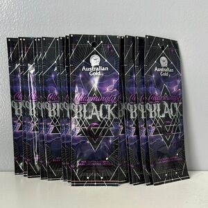 Australian Gold Charmingly Black Tanning Lotion Packets qty 20
